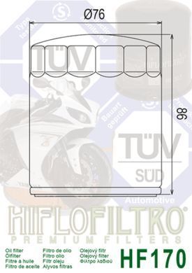 HIFLO HF170B - Фильтр масляный