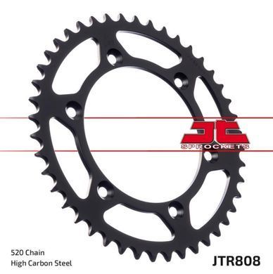 JTR808,52 Звезда задняя KAWASAKI KLX; SUZUKI DR, DR-Z, RM, RM-X, RM-Z, TSR 100-450 1979-2019