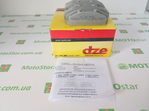 Реле регулятор напряжения DZE 2425-01 BMW S1000RR 08-12, R1200 GS 13-15, DUCATI 1200, TRIUMPH, KAWASAKI, YAMAHA FZ8 FZ1, HONDA, MOSFET (50A)