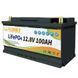 Акумулятор FlyPower LiFePO4 12V/100AH, 1280W*h, 50А/100А (літій-залізо-фосфатний акумулятор для ДБЖ (UPS))