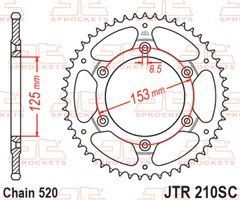 JT JTR210.50SC BETAMOTOR RR; HONDA CR, CRF, CRM, XR 125-650 1983-2021