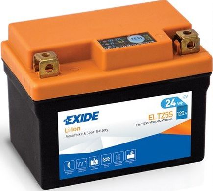ELTZ5S - EXIDE - 24WH / 120A 12V P+ / Аккумулятор LI-ION