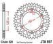 JT JTA897.45 - Зірка задня легкосплавна