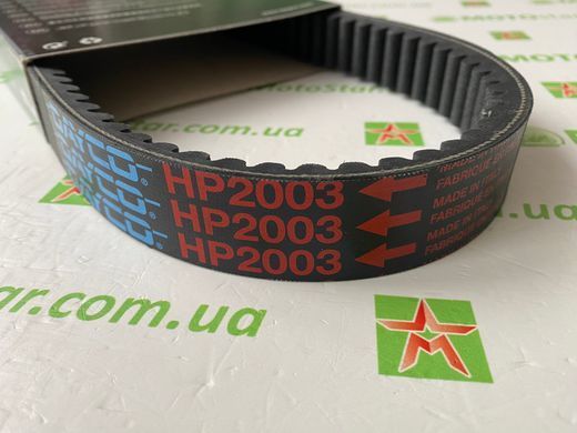 DAYCO, DY HP2003 - Ремінь варіаторний 30.0x1038. Розміри: 30,0 x 1 038 мм OEM 3211048