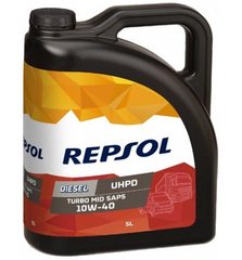 Моторное масло Repsol DIESEL TURBO UHPD MID SAPS 10W40, 5л (RP037K55)