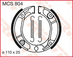 LUCAS MCS804 - Гальмівні колодки барабанні