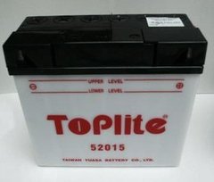 Мотоакумулятор TOPLITE 52015 12V, 20 Ah, д. 185, ш. 82, в.170, вага 4,1 кг, без електроліту