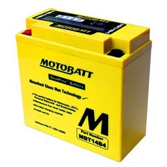 Motobatt MBT14B4 Мото акумулятор 13 А/ч, 175 А, (+/-), 150x70x145 мм