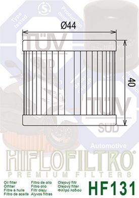 Фільтр масляний ATHENA FFC003 (HF131, 169FMM, HF971)
