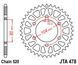 JT JTA478.40 - Звезда задняя легкосплавная