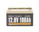 Аккумуляторная батарея LiFePO4 Power Queen BASIC 12.8V 100Ah, 1280Wh, BMS 100A, 330*170*220мм